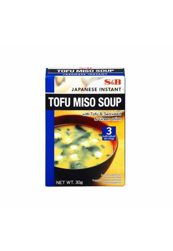 Instant Tofu Miso Leves, 30gr (S&amp;B)