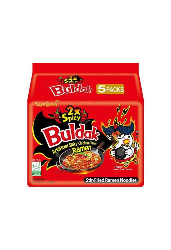 5 db 2x Csípős Csirke Ízesítésű Tészta, 140gr (SamYang)