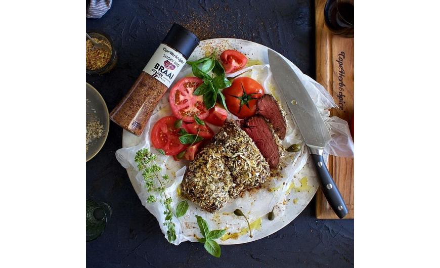 Marhahús filé füstös BBQ mustáros kéreggel