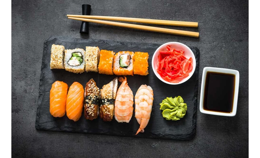 Sushi alapanyagok a karakteres ízekért